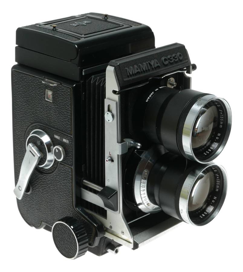 Mamiya C330 TLR Camera with Mamiya-Sekor 135mm f/4.5 Lens