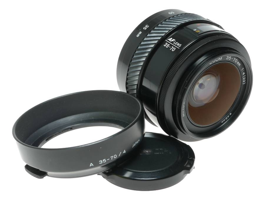 Minolta AF Zoom 35 - 70mm f/4 Macro Lens Japanese SLR