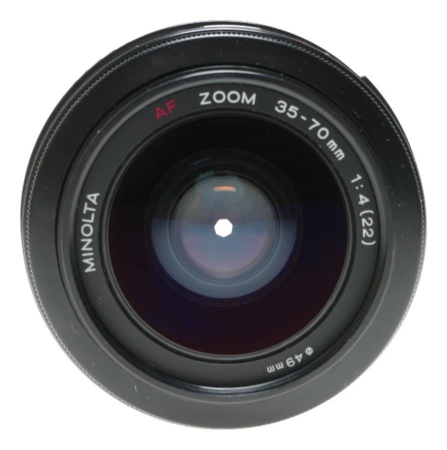 Minolta AF Zoom 35 - 70mm f/4 Macro Lens Japanese SLR