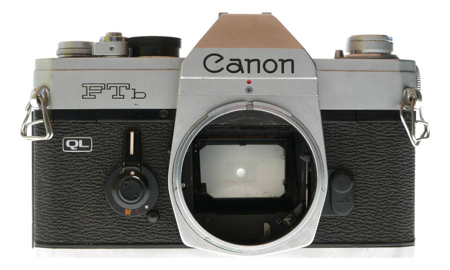 Canon FTb QL Chrome SLR Film Camera from Japan