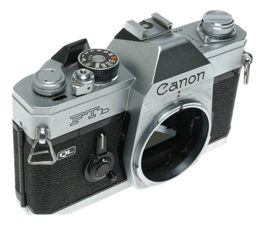 Canon FTb QL Chrome SLR Film Camera from Japan