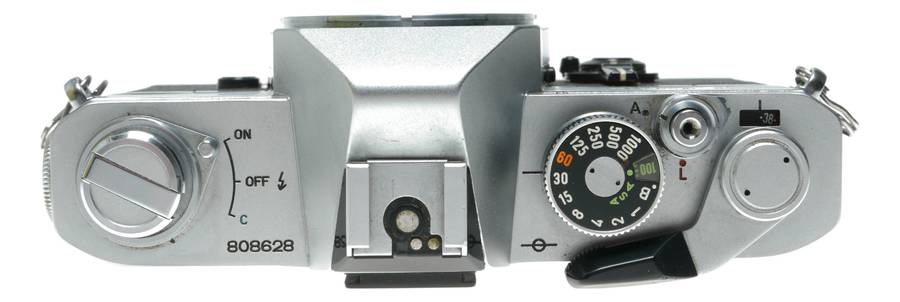 Canon FTb QL Chrome SLR Film Camera from Japan