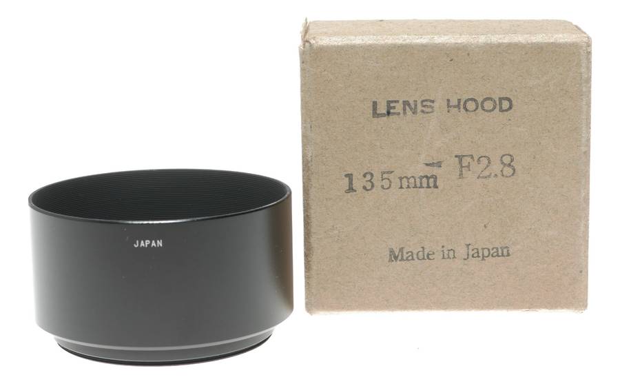 Japanese 135mm F2.8 Lens Hood for SLR Cameras