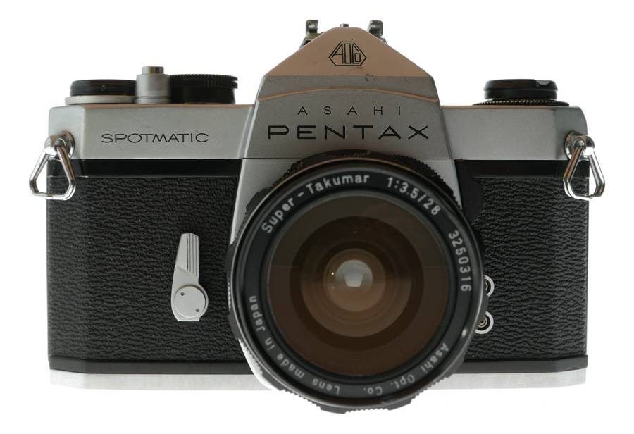 Asahi Pentax Spotmatic SLR Camera Super - Takumar 28mm