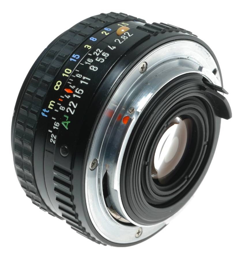 Pentax SMC Pentax-A 50mm f/2 SLR Film Camera Lens