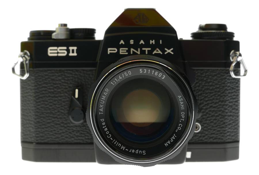 Asahi Pentax ES II black camera SMC Takumar 1:1.4/50mm SLR