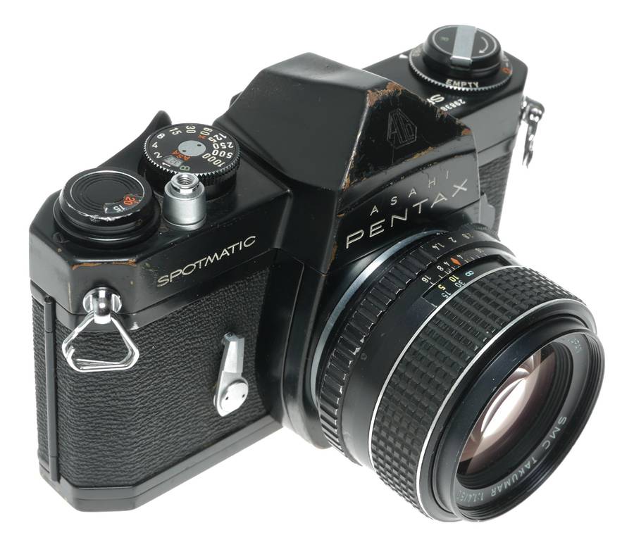 Pentax Spotmatic SLR Camera with SMC Takumar 1:1.4/50mm Lens