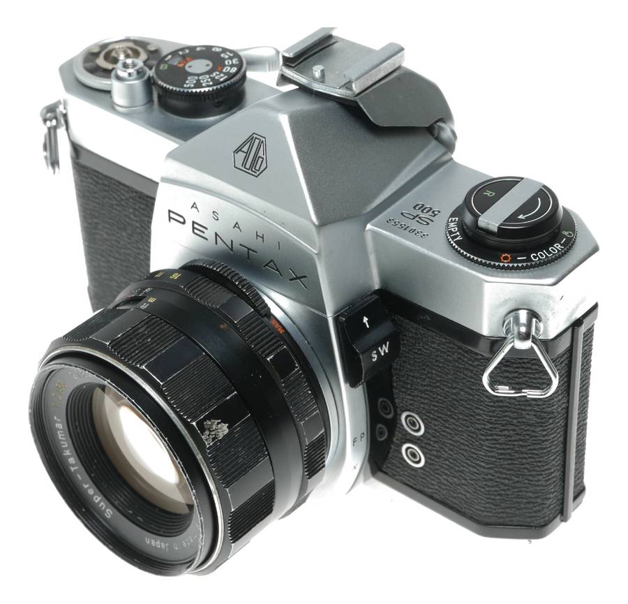Asahi Pentax SP 500 SLR Camera Super - Takumar 1:2/55 Lens