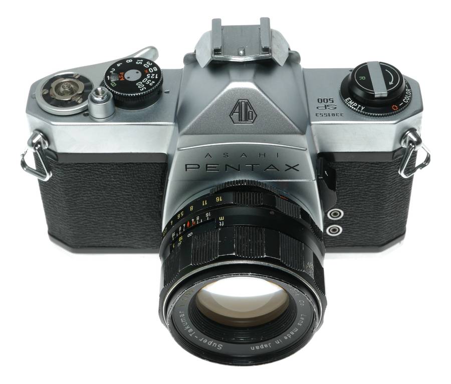 Asahi Pentax SP 500 SLR Camera Super - Takumar 1:2/55 Lens