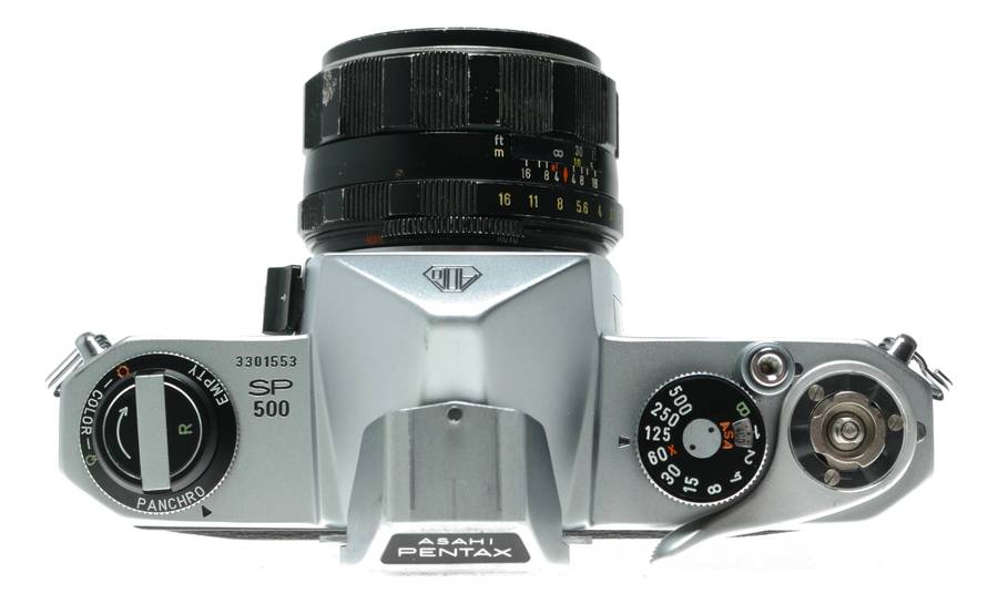 Asahi Pentax SP 500 SLR Camera Super - Takumar 1:2/55 Lens