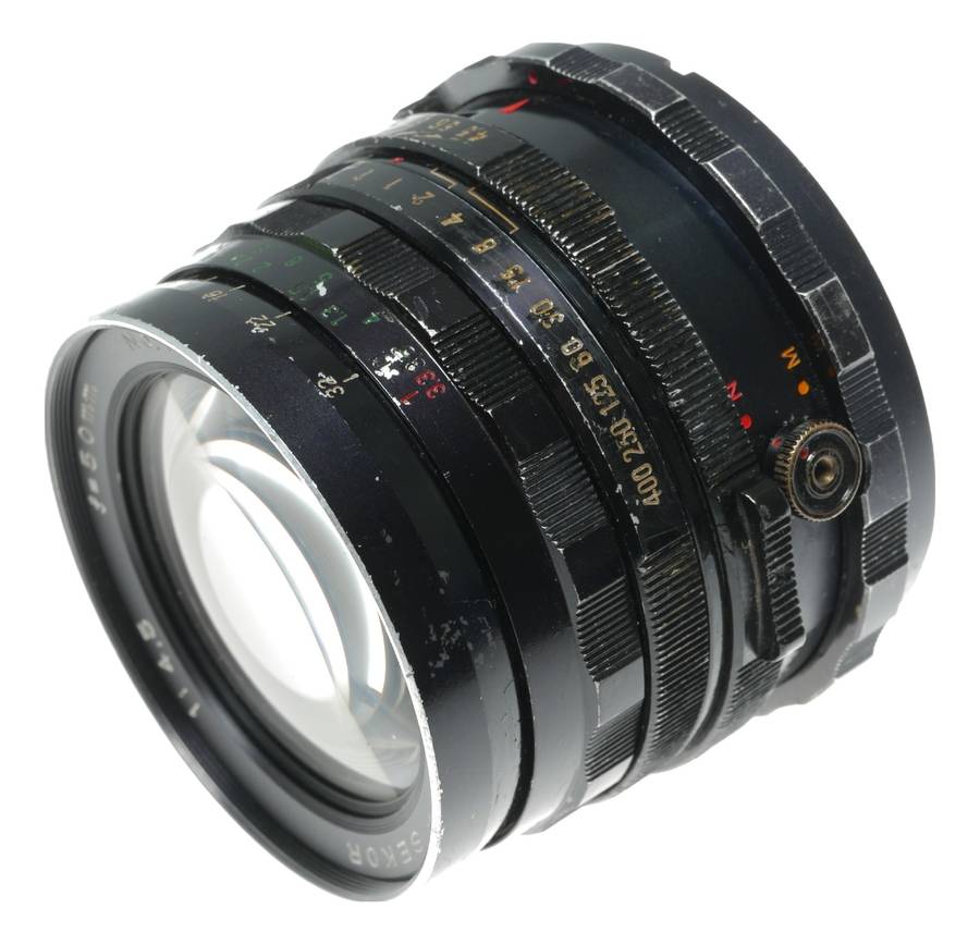 Mamiya-Sekor RB67 50mm f/4.5 Camera Lens Made in Japan