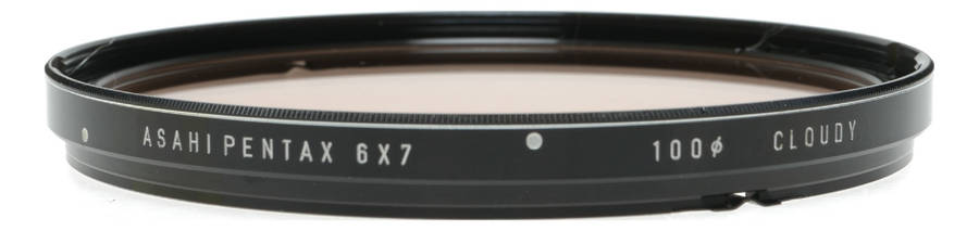 Asahi Pentax 6x7 Medium Format Film Camera with 100mm Filter