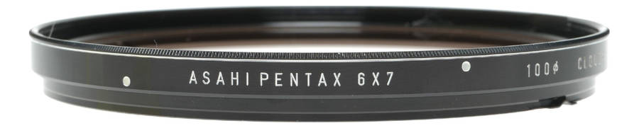 Asahi Pentax 6x7 Medium Format Film Camera with 100mm Filter