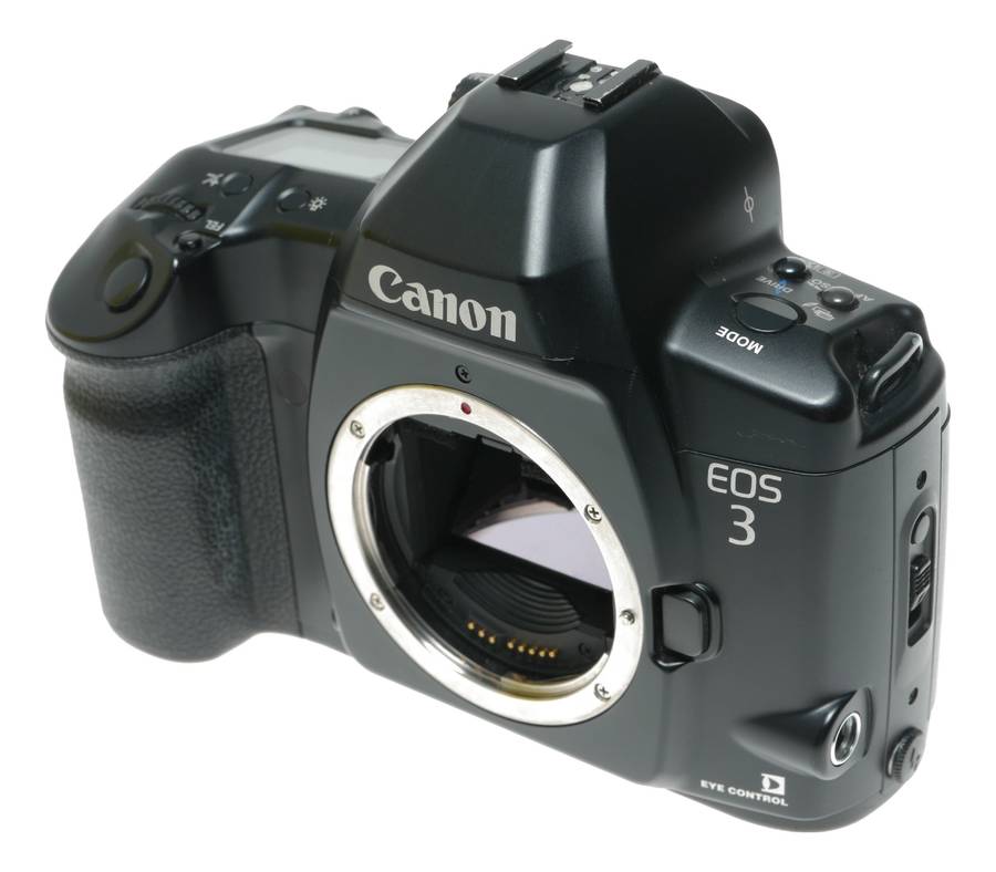 Canon EOS 3 SLR Camera Black with Eye Control Focus