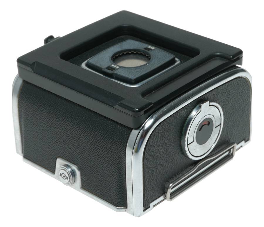 Hasselblad 500C/M Medium Format 12 Film Camera Back Chrome