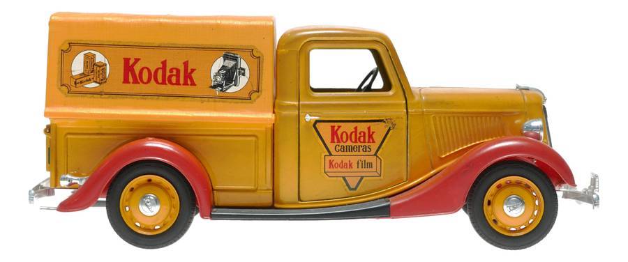 Kodak Delivery Truck Diecast Model