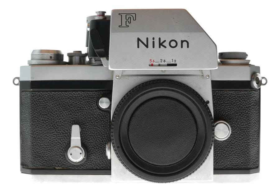 Nikon F Film SLR Camera body Multiple Shutter Speeds ISO