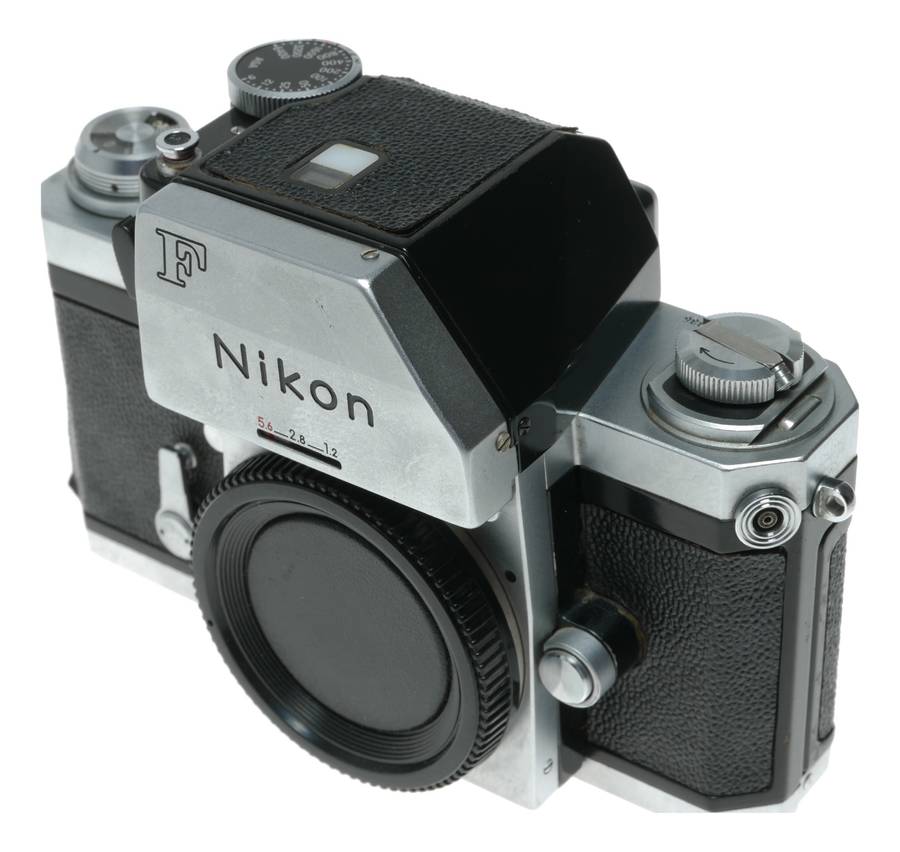 Nikon F Film SLR Camera body Multiple Shutter Speeds ISO