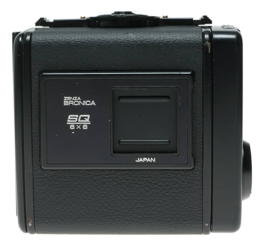 Zenza Bronica SQ 6x8 Medium Format Film Camera black back