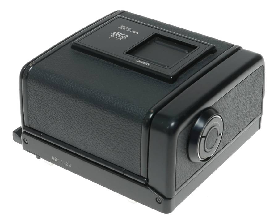 Zenza Bronica SQ 6x8 Medium Format Film Camera black back