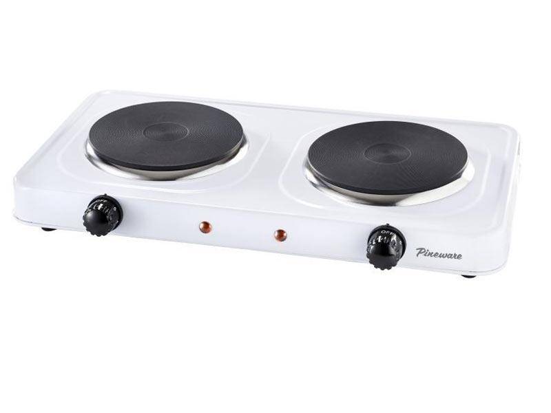 Pineware Solid Double Hotplate (PDSDH03)