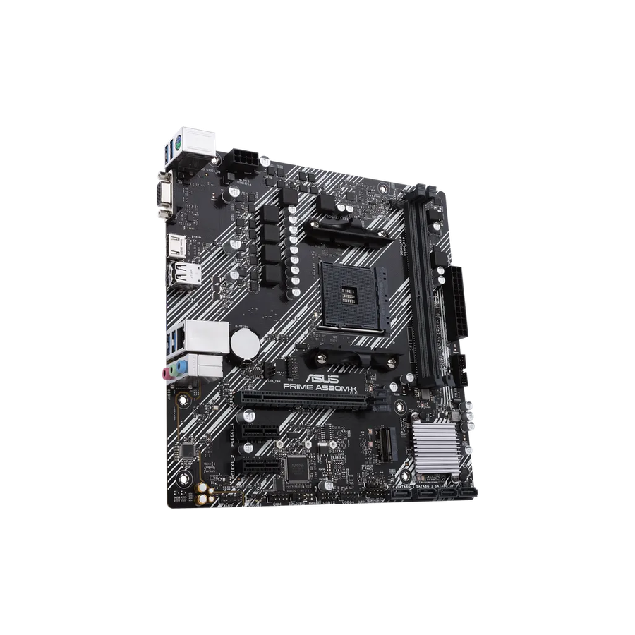 ASUS PRIME A520M-K, AMD, Socket AM4, AMD Ryzen 3