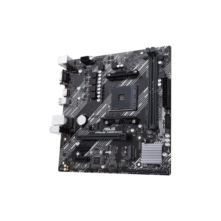 ASUS PRIME A520M-K, AMD, Socket AM4, AMD Ryzen 3