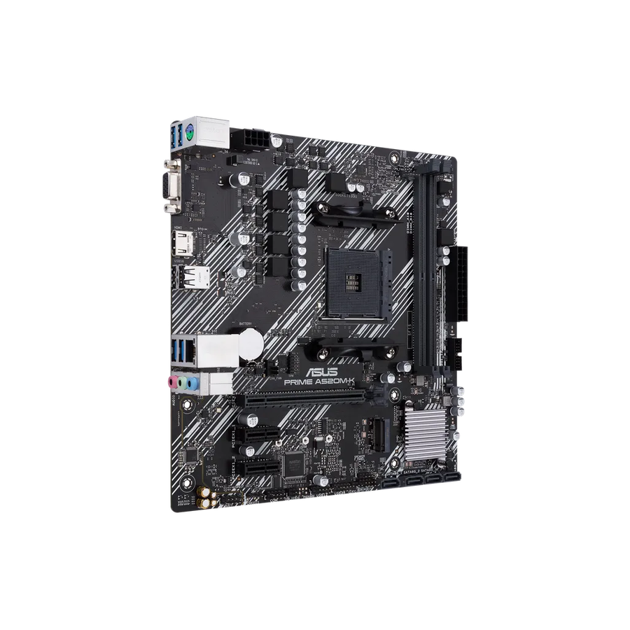 ASUS PRIME A520M-K, AMD, Socket AM4, AMD Ryzen 3