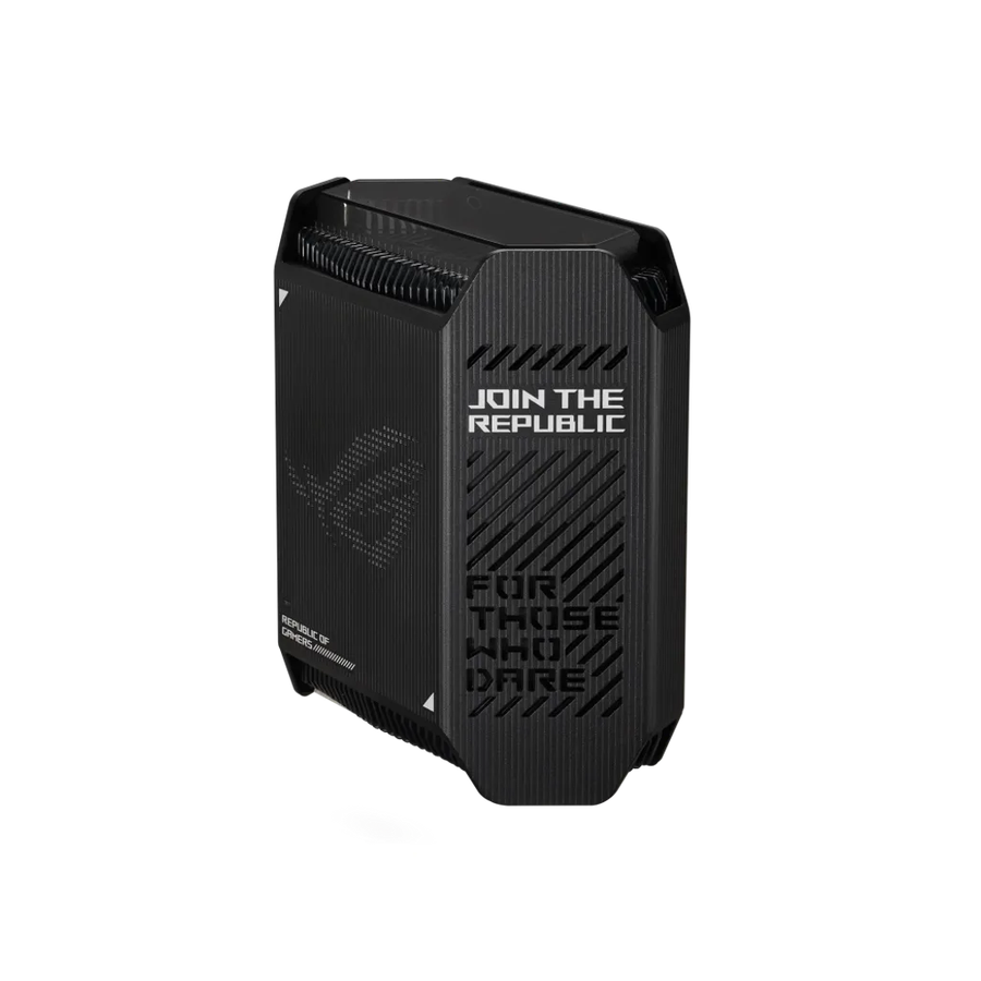ASUS ROG Rapture GT6 (B-2-PK), Black, Internal, Mesh router, Power, 538.8 m², Tri-band (2.4 GHz ...
