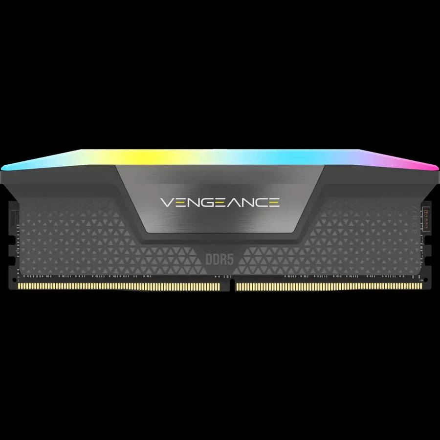 Corsair Vengeance RGB CMH32GX5M2B5200Z40K, 32 GB, 2 x 16 GB, DDR5, 5200 MHz, 288-pin DIMM