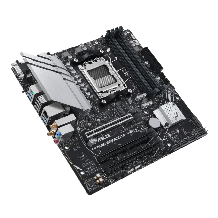 ASUS PRIME B650M-A WIFI II, AMD, Socket AM5, AMD Ryzen 7