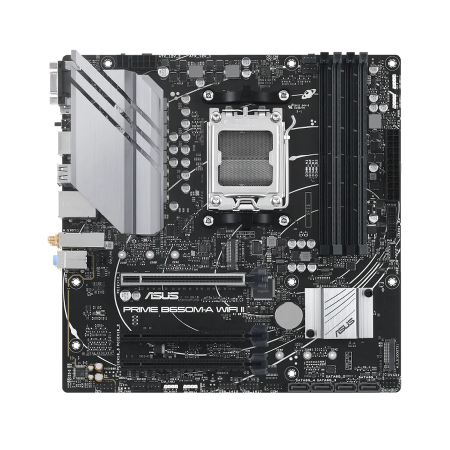 ASUS PRIME B650M-A WIFI II, AMD, Socket AM5, AMD Ryzen 7