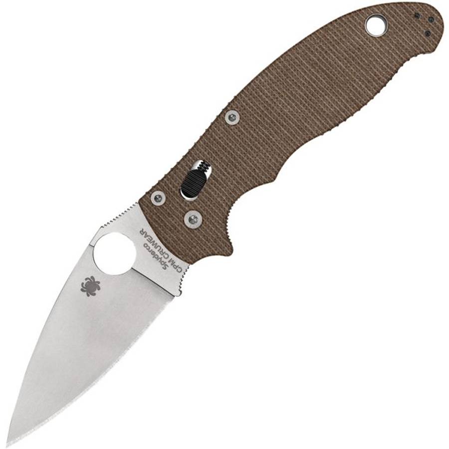 Spyderco Manix 2 Canvas Micarta Cruwear C101MPCW2