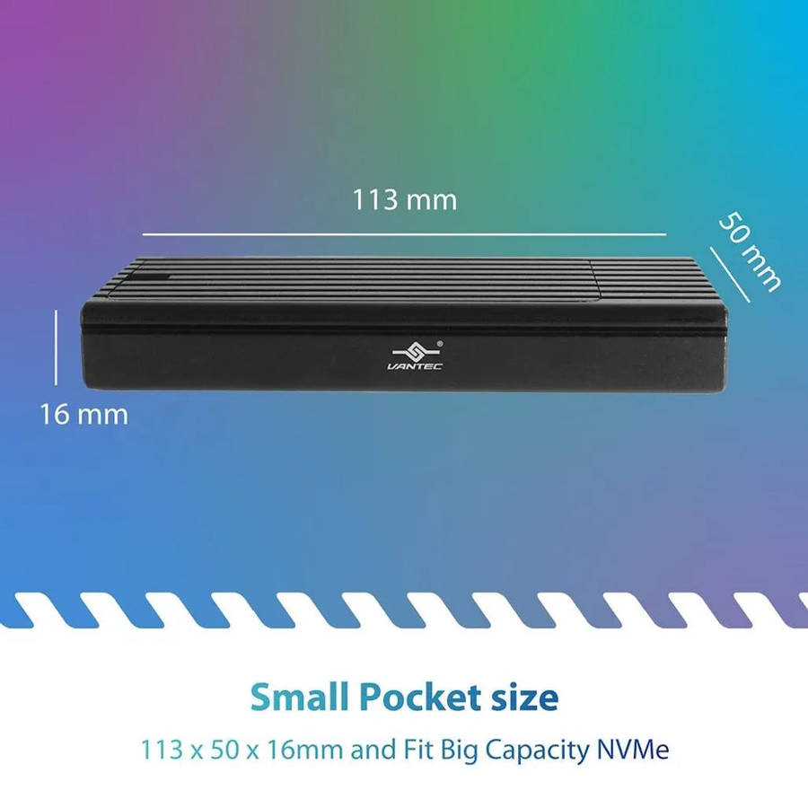 Vantec NST-230C3-BK, SSD enclosure