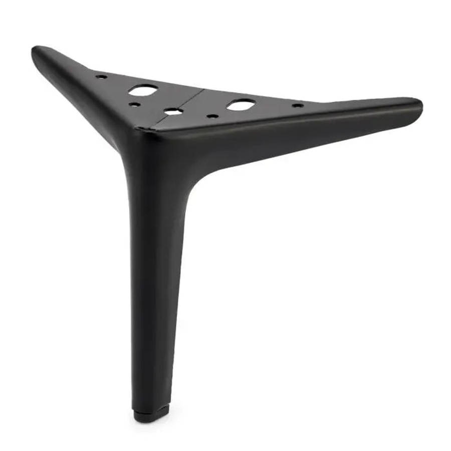 Y Leg, Slim, H150mm, Black
