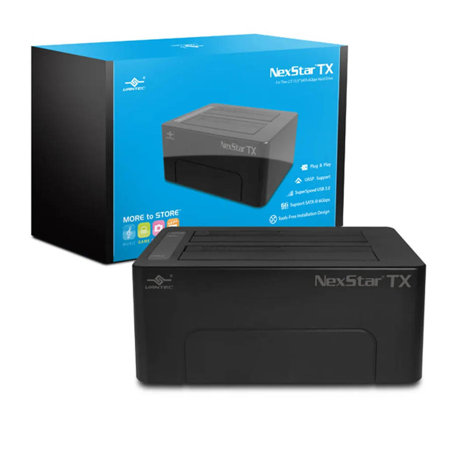 Vantec NexStar TX, HDD, SSD, Serial ATA