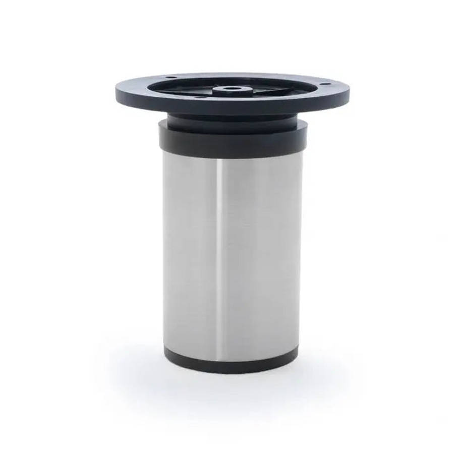 Top Adjustable Leg, H120mm x 50mm, Brushed Satin Nickel