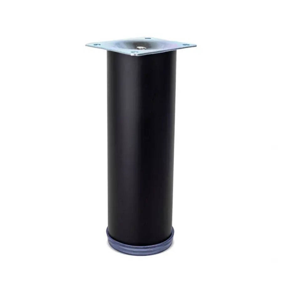 Straight Round Leg, Eco, H155mm x 50mm, Black