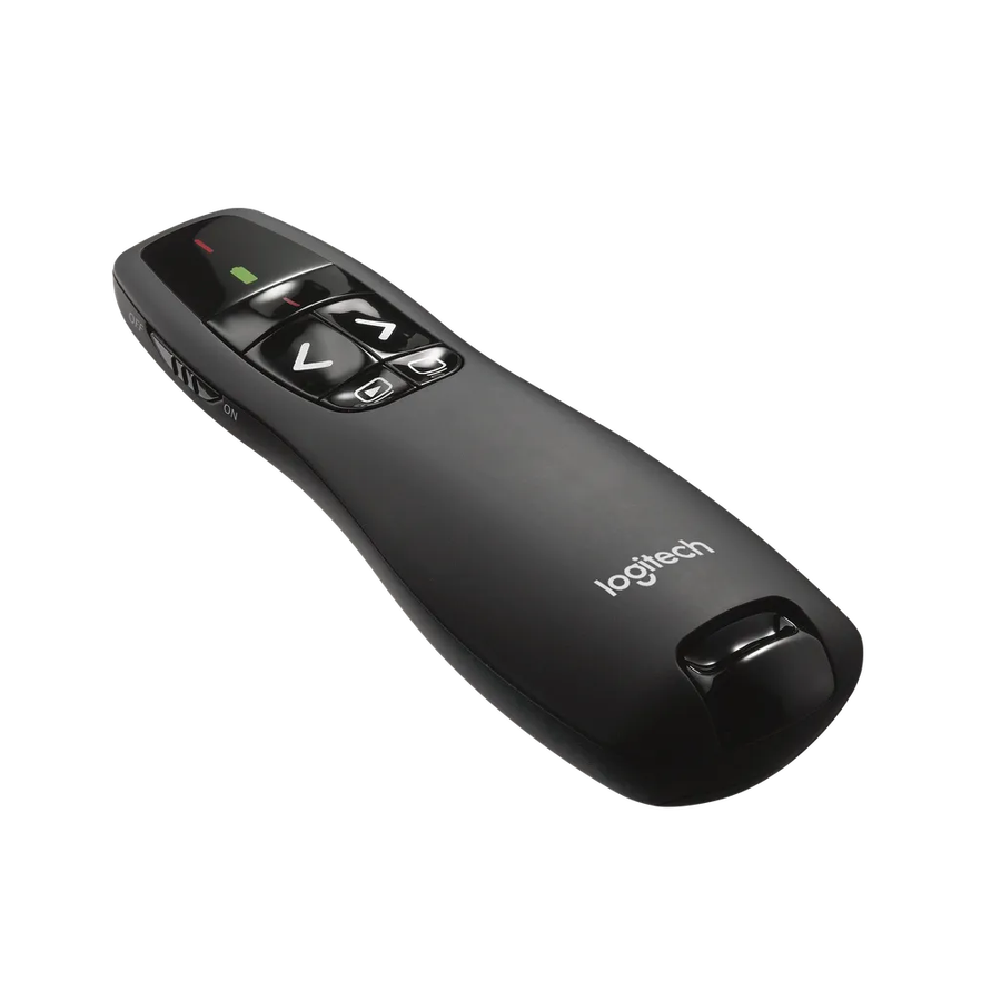 Logitech Wireless Presenter R400, RF, USB, 15 m, Black