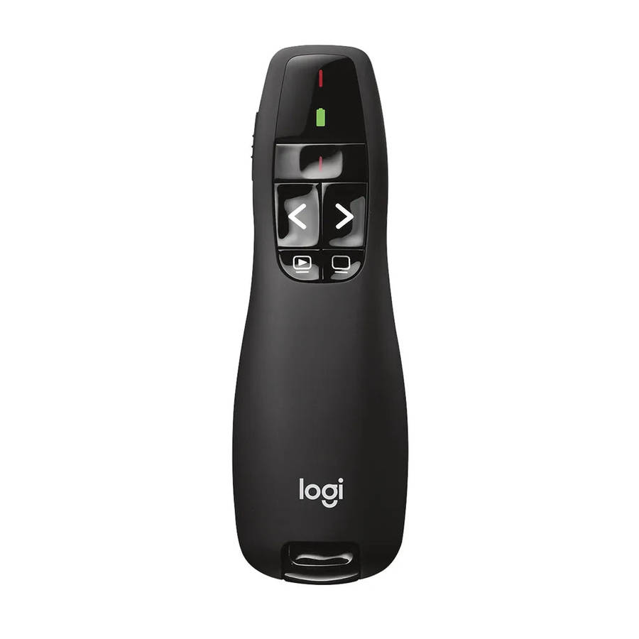 Logitech Wireless Presenter R400, RF, USB, 15 m, Black