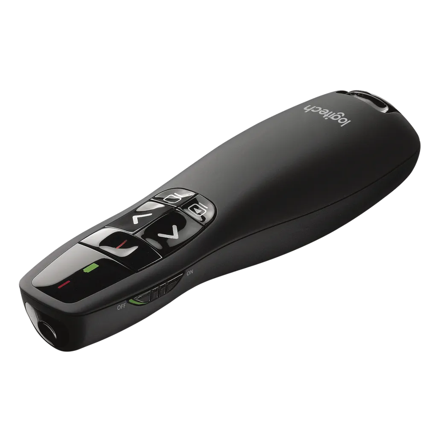 Logitech Wireless Presenter R400, RF, USB, 15 m, Black
