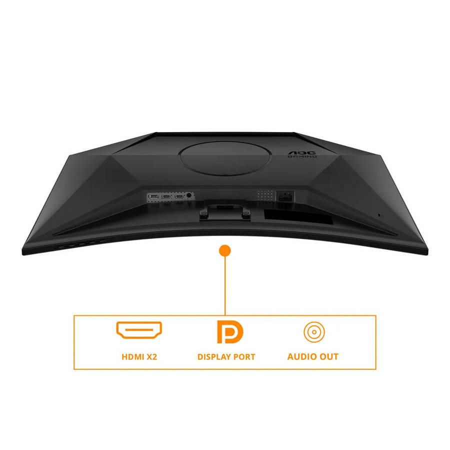 AOC G4 CQ32G4VE, 81.3 cm (32"), 2560 x 1440 pixels, Quad HD, LCD, 0.5 ms, Black, Grey