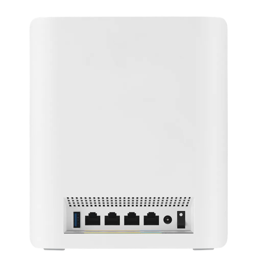 ASUS ZenWiFi BT8 (2-pack), White, Internal, Mesh system, Power, 548 m², Tri-band (2.4 GHz / 5 GH...