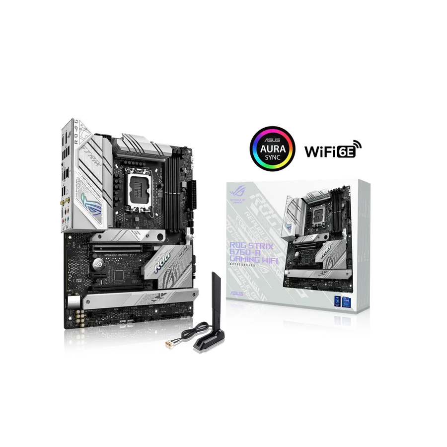 ASUS ROG STRIX B760-A GAMING WIFI, Intel, LGA 1700, Intel® Celeron®