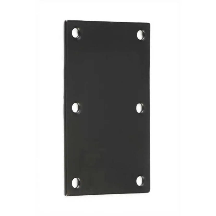 Link Plate, Black, 90mm x 55mm