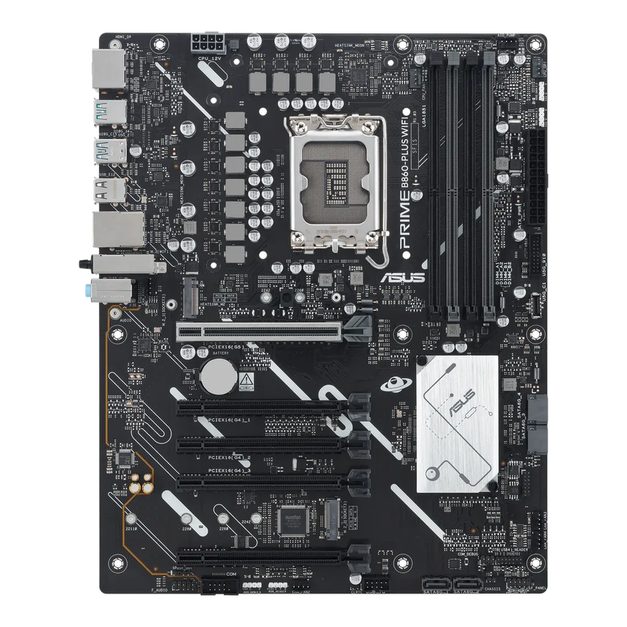 ASUS PRIME B860-PLUS WIFI, Intel, LGA 1851 (Socket V1)