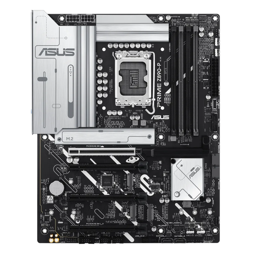 ASUS PRIME Z890-P, Intel, LGA 1851 (Socket V1), Intel Core Ultra (Series 2)