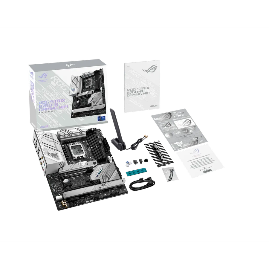 ASUS ROG STRIX B760-A GAMING WIFI, Intel, LGA 1700, Intel® Celeron®