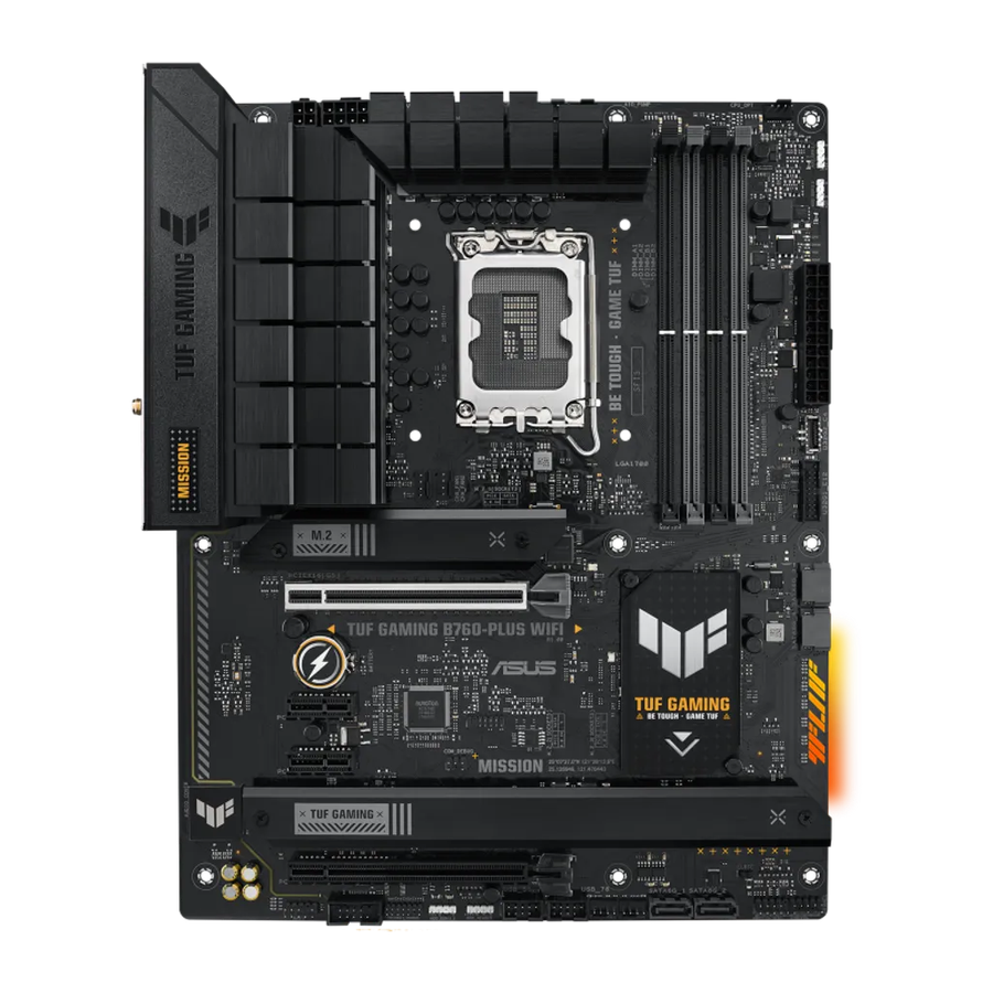 ASUS TUF Gaming B760-Plus WIFI, Intel, LGA 1700, Intel® Celeron®