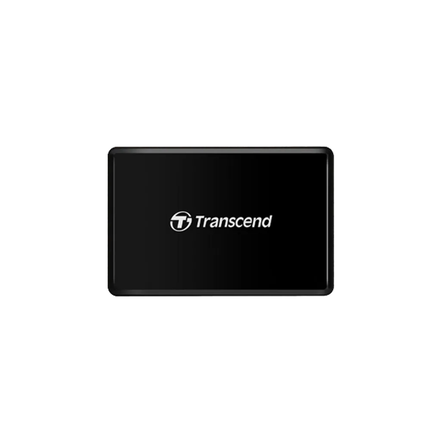 Transcend RDF8 Card Reader Black, CF, MicroSD (TransFlash)